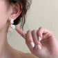 Flower Shell Drop Earrings [JIS2024032747]