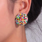 Colorful Hemisphere Beads Earrings [JIS2024032755]
