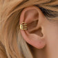 Copper Skull Hand Clip Earrings [JIS2024032719]