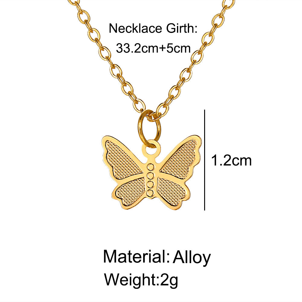 Butterfly Pendant Necklace [JIS2024032602]