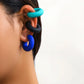 Solid Color Hoop Clip Earrings [JIS2024032704]