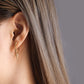 Chain Titanium Steel Earrings [JIS2024032709]