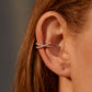 Cross Copper Clip Earrings [JIS2024032742]
