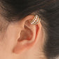 C- Shaped Diamond Single Clip Earrings [JIS2024032744]