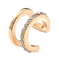 Alloy Rhinestones Clip Earrings [JIS2024032706]